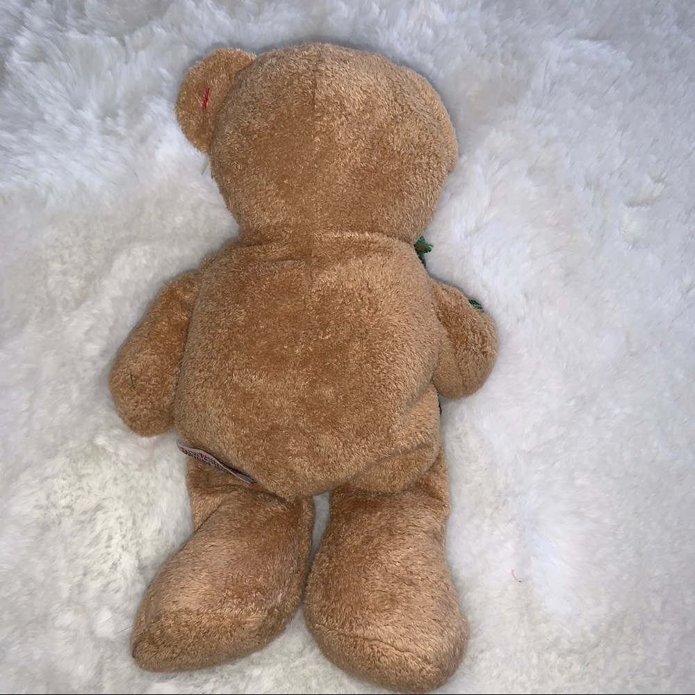 Beary Merry TY Pluffies Holiday Bear with Tag - Picture 5 of 9